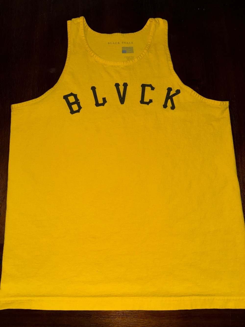 Black Scale Tank Top XL BLVCK SCVLE